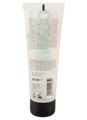 Lubrifiant à base d'eau et d'extraits de ginseng et de ginkgo 80 ml - R626279